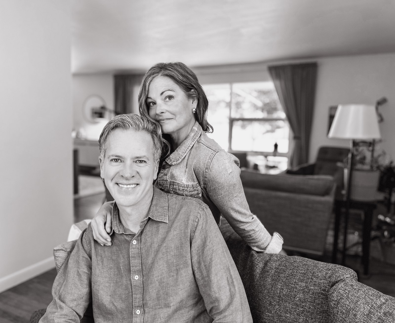 Eric and Julia at home